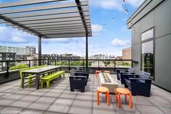 The flats at malcolm yards sky lounge
